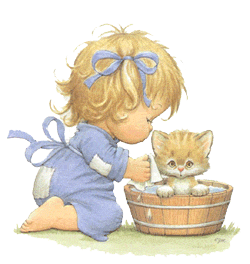 girl kitten